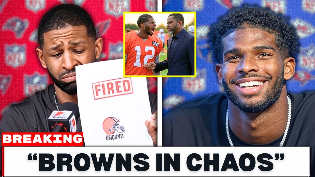 NFL SHOCKED As Browns GM FIRED After Sabotaging Shedeur Sanders!