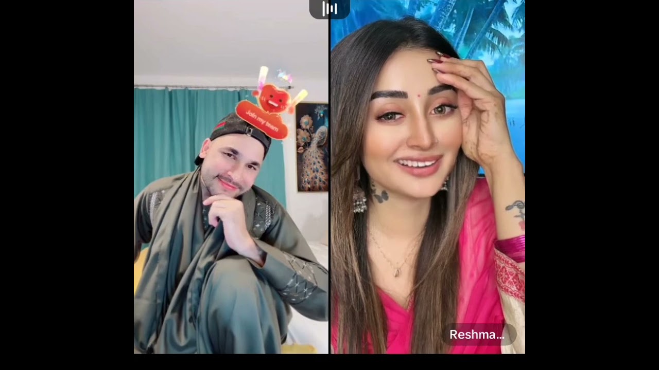 Waliuallah and Reshma Sra khokli gapshap video tar akhri ogory
