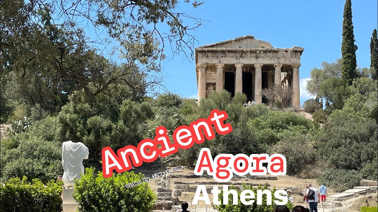 ANCIENT AGORA OF ATHENS (Full version) by JJWart.com #travelvideo