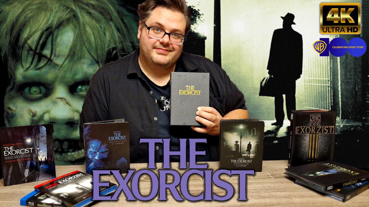 DER EXORZIST (The Exorcist) 4K UHD / Blu-Ray Deluxe UK Edition Steelbook Fullslip 'Bible' W.Friedkin