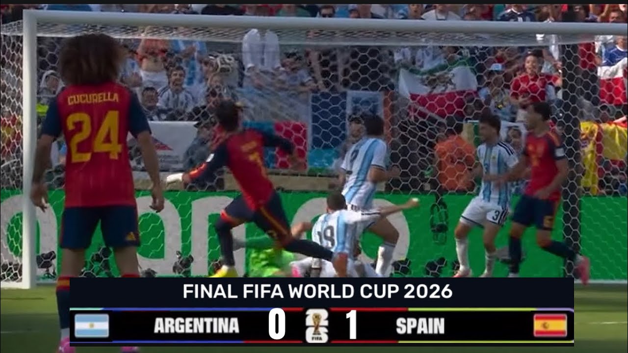ARGENTINA VS SPAIN | LIVE MATCH FINAL FIFA WORLD CUP 2026 | FULL LIVE | CONGRATULATION SPAIN