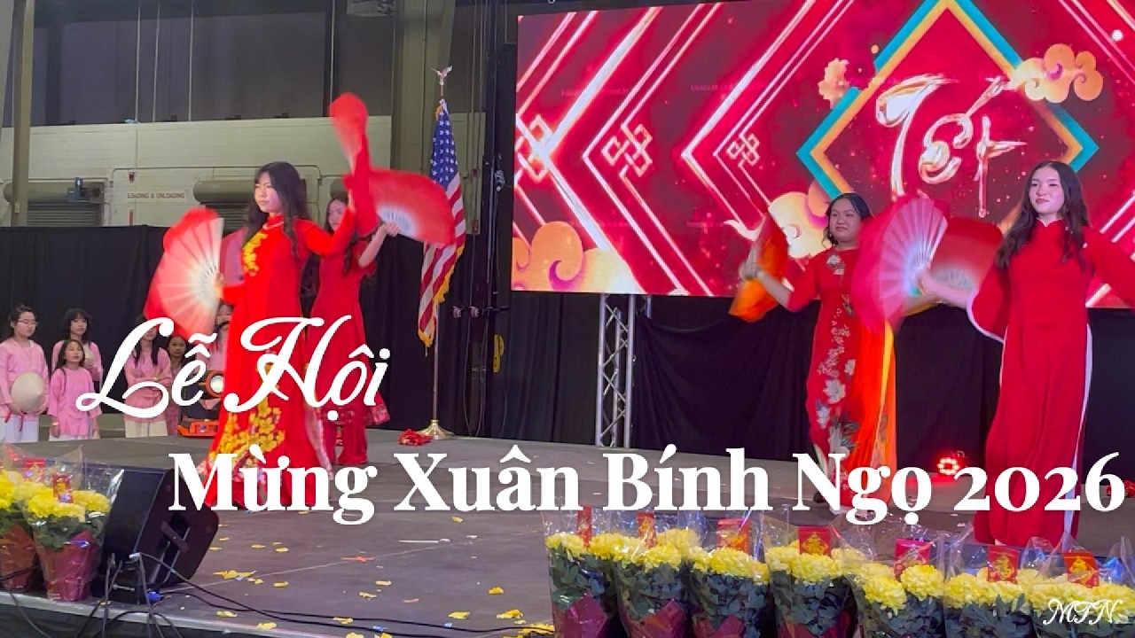 Lễ Hội Mừng Xuân Bính Ngọ 2026 Tại Charlotte City, Bắc Mỹ.  Hình bóng Quê nhà!