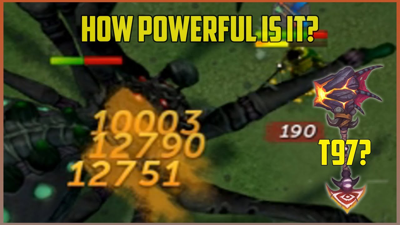 Testing out the Terrasaur Maul! | is this Runescape's strongest weapon?