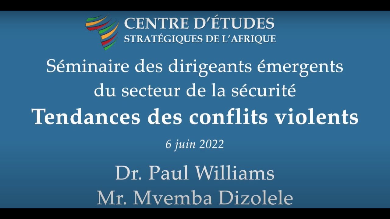 Tendances des conflits violents en Afrique