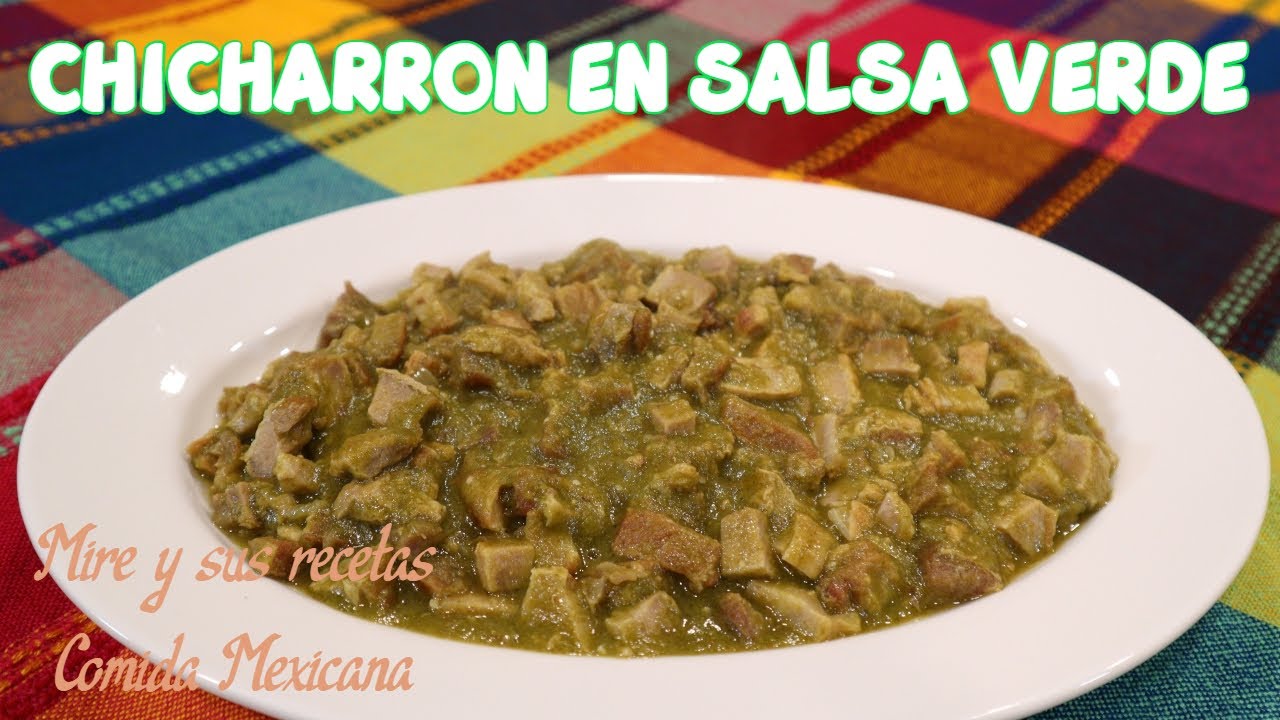 Riquísimo Chicharron Prensado en Salsa Verde!