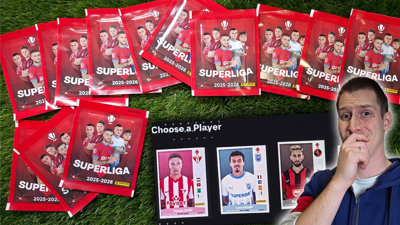 Panini Román Superliga 25/26 | Draft Csapatépítés