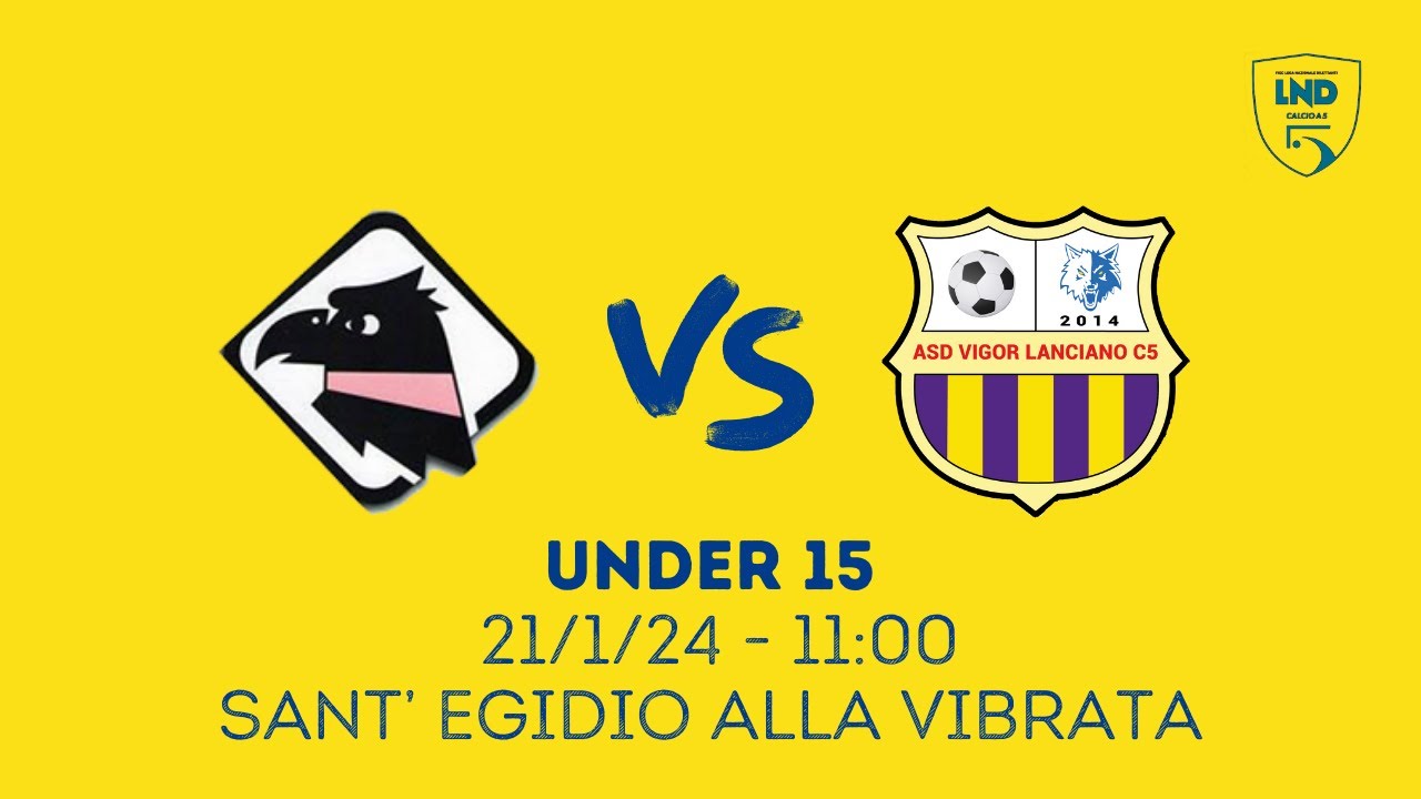 U15 | Panormus Egidiese - Vigor Lanciano 8-2 (Gol & Highlights) | 9ª Giornata 2023/2024