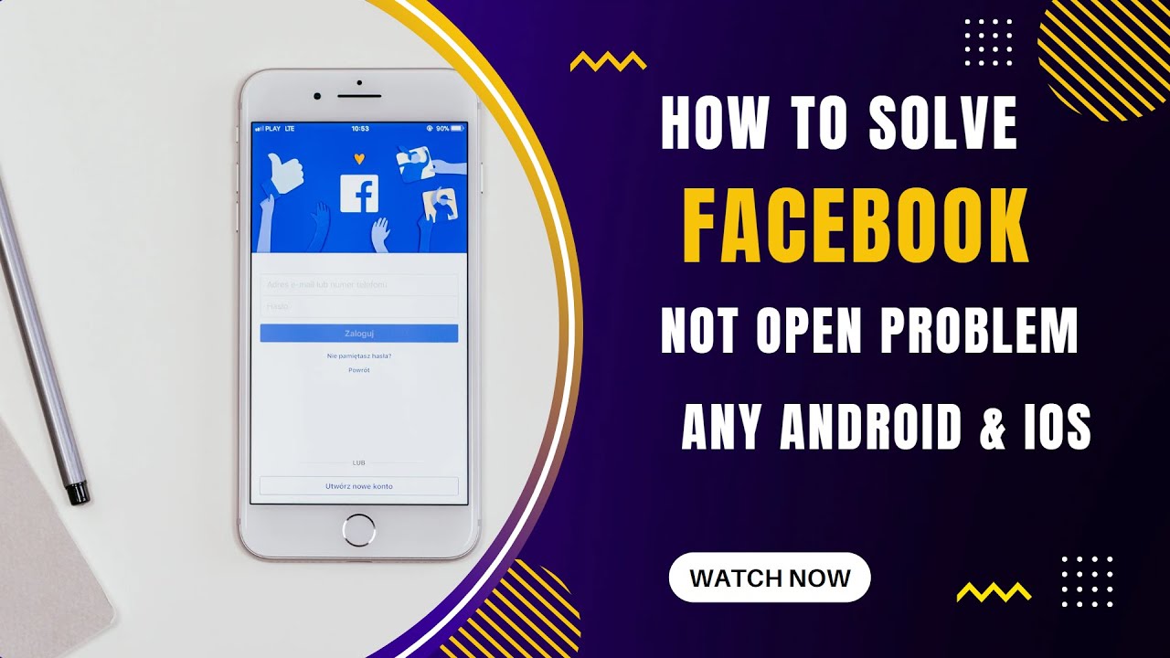 How To Fix Facebook App Not Open Problem Android & Ios