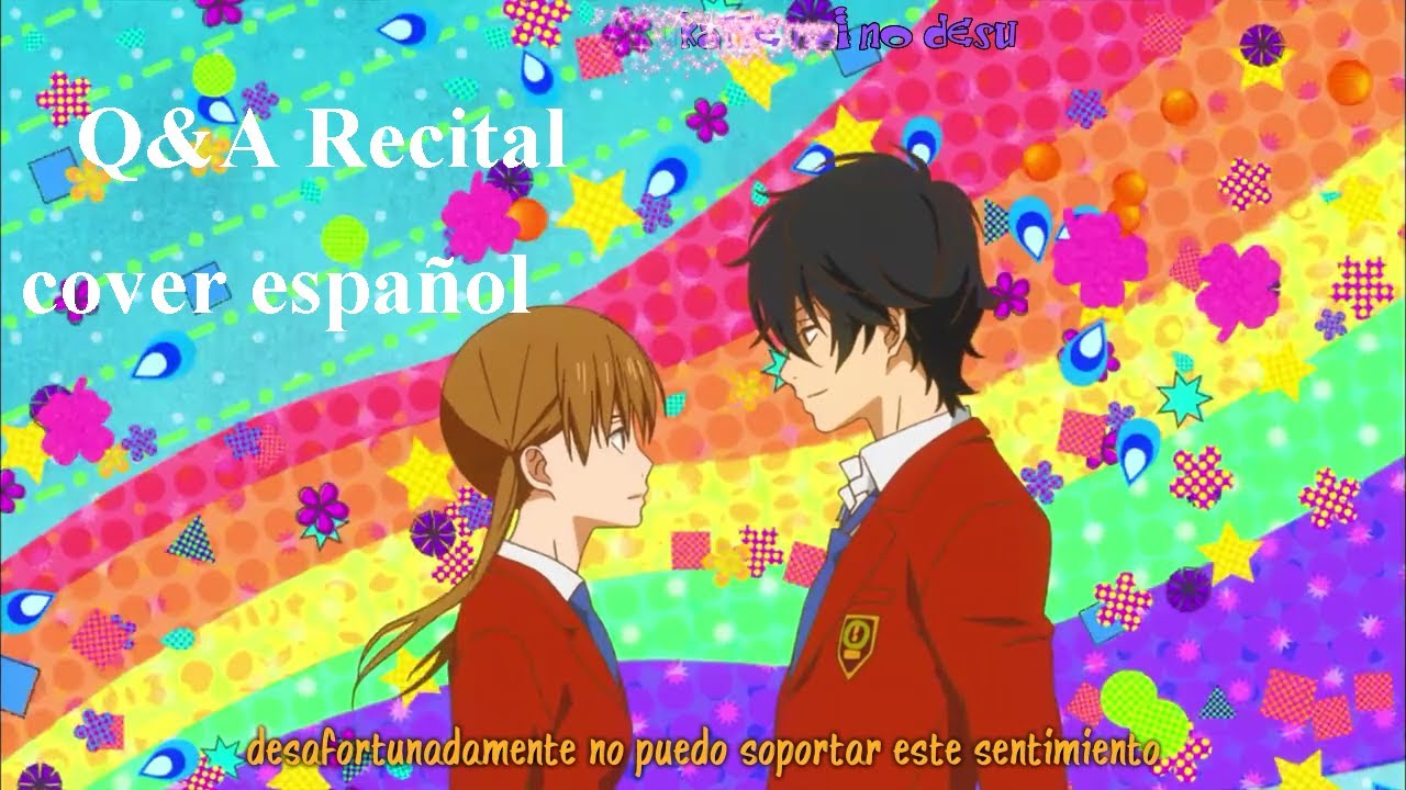 Q&A Recital - Cover español [ Paz Veliz ] Sub Español