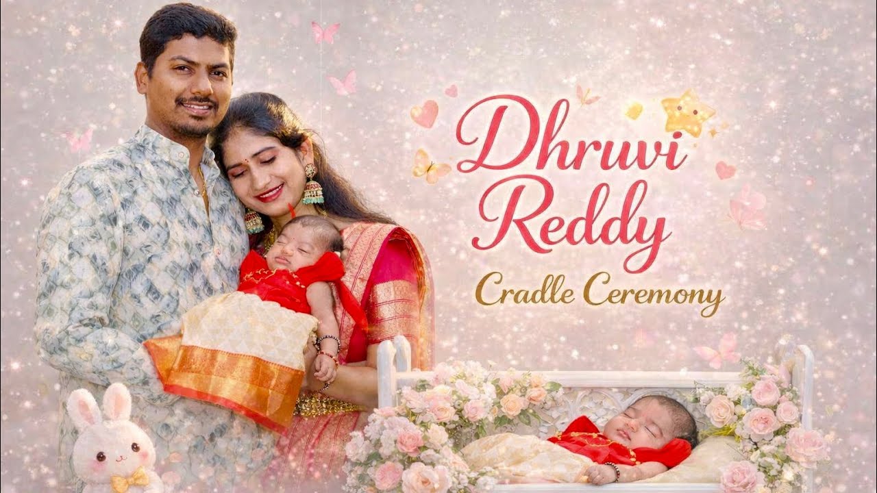 Dhruvi Reddy Cradle ceremony | Naming ceremony | Australia |