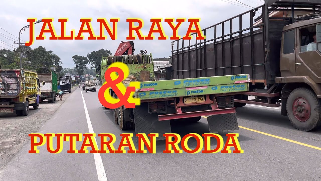 Roda berputar dijalan raya @HASIMchannel 
