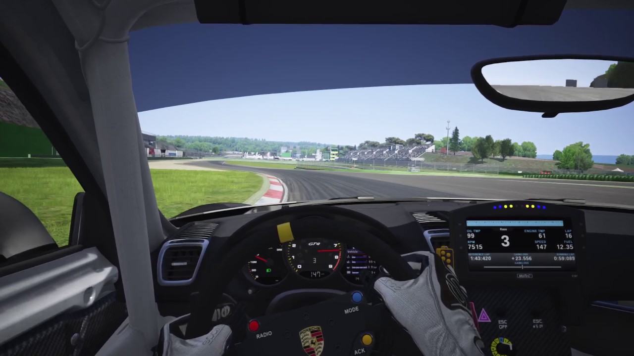 Assetto Cora PS4 Vallelunga training