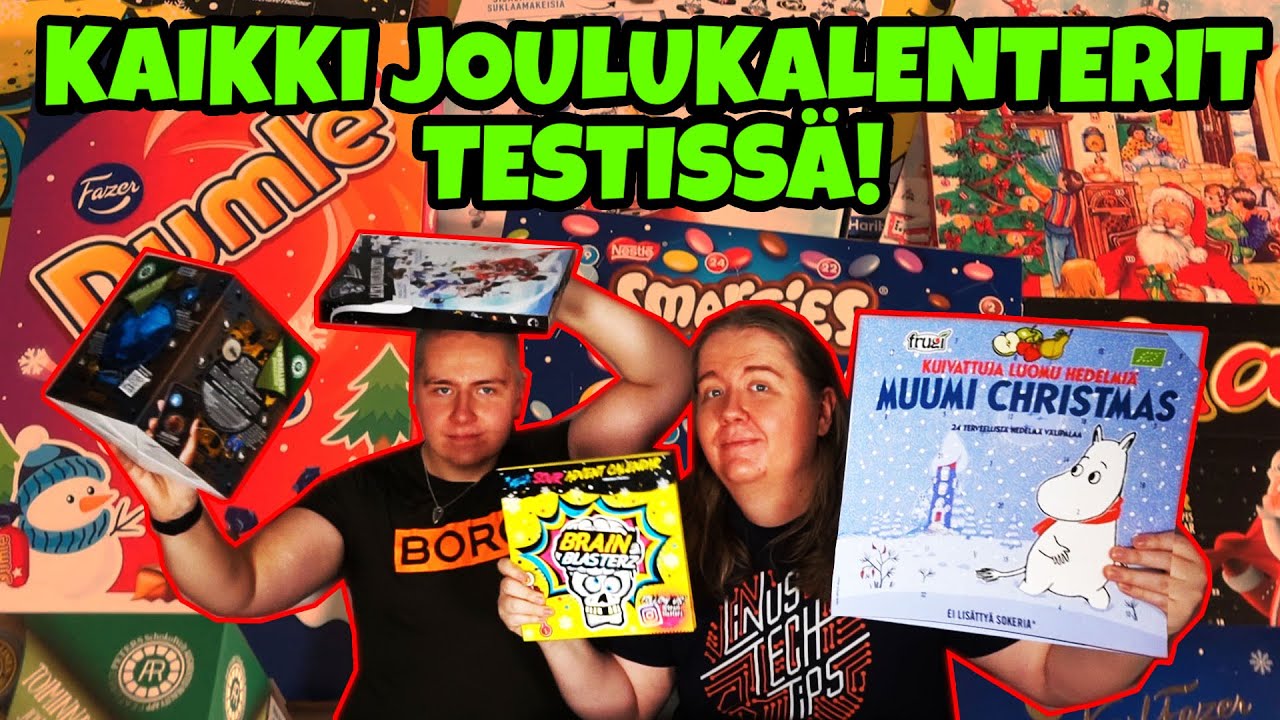 Älä osta yhtään JOULUKALENTERIA ennen kuin katsot tämän videon!!