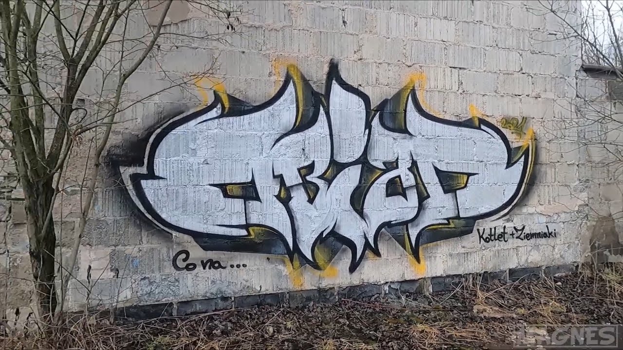 Głównie chodzi o to by się bawić literami #graffiti #nbq #chrome