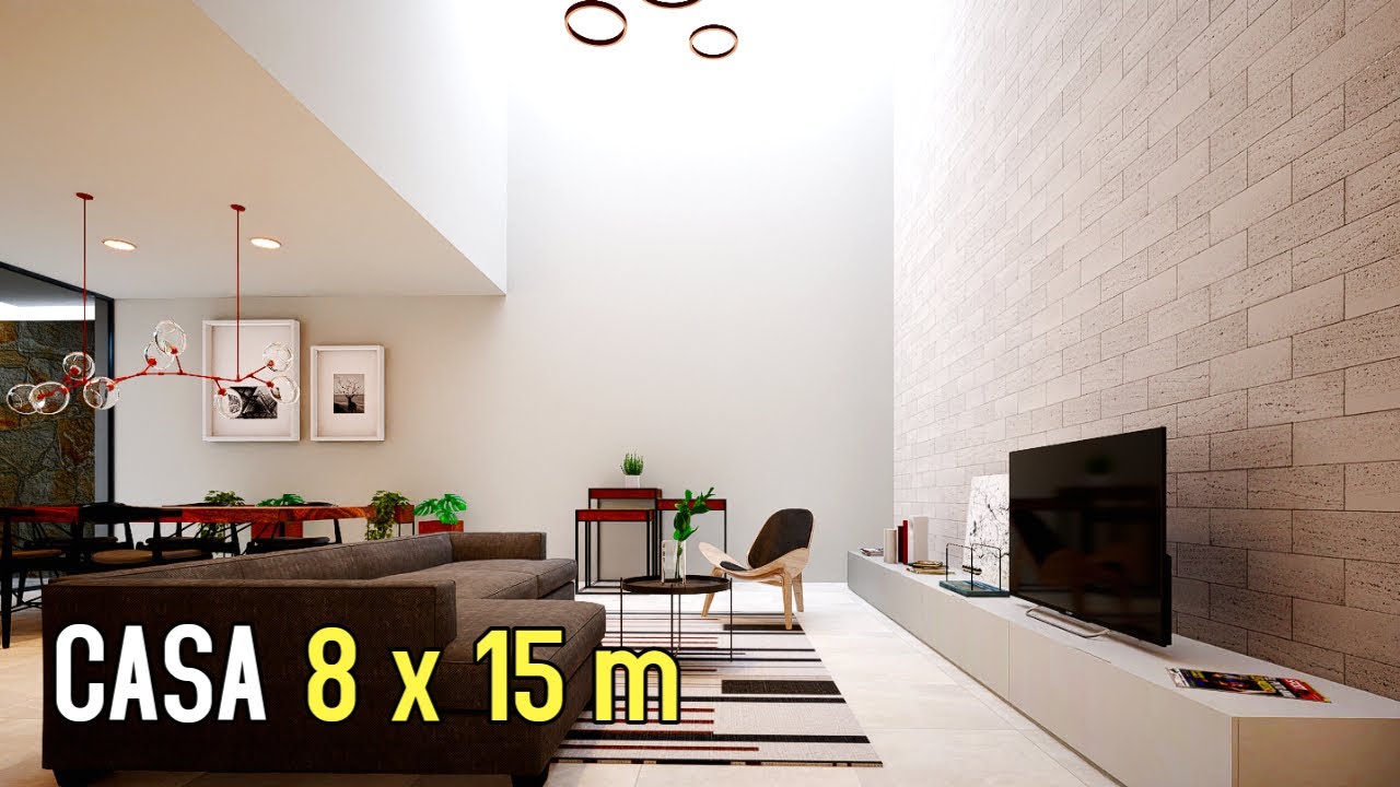🏠Majestuosa CASA con DOBLE ALTURA // 8X15 Recorrido COMPLETO