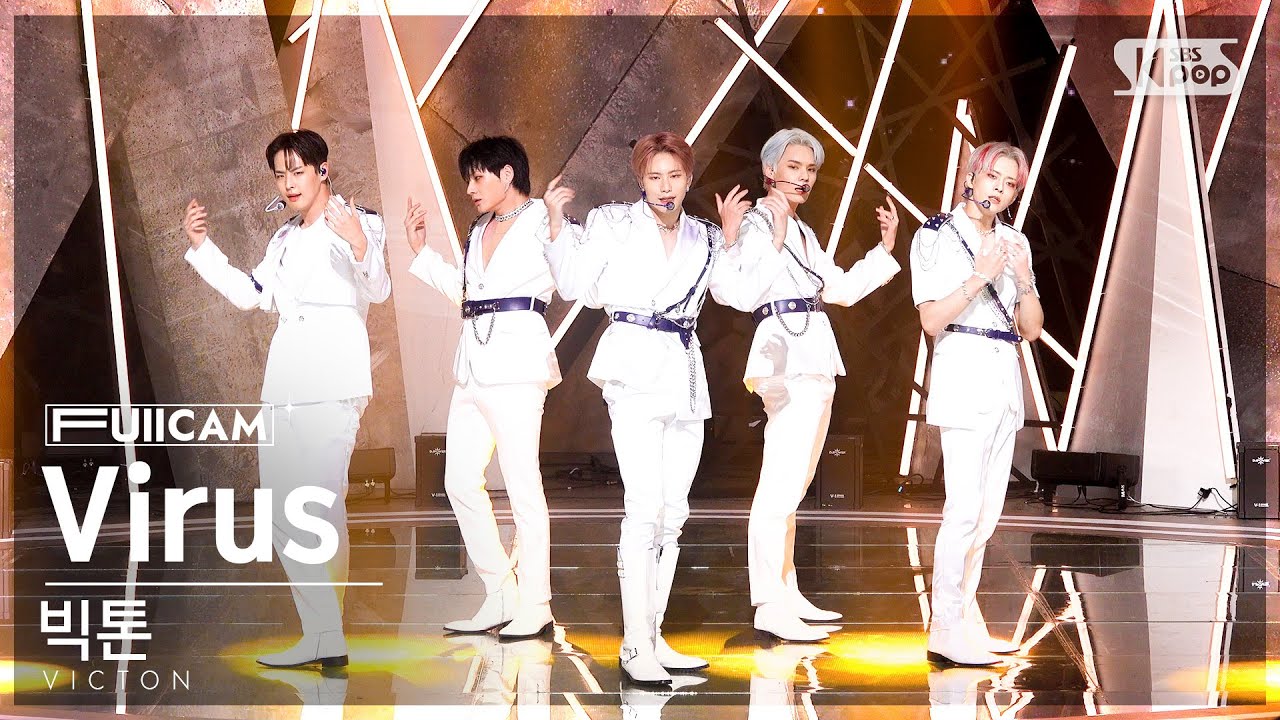 [안방1열 풀캠4K] 빅톤 'Virus' (VICTON FullCam)│@SBS Inkigayo 221120