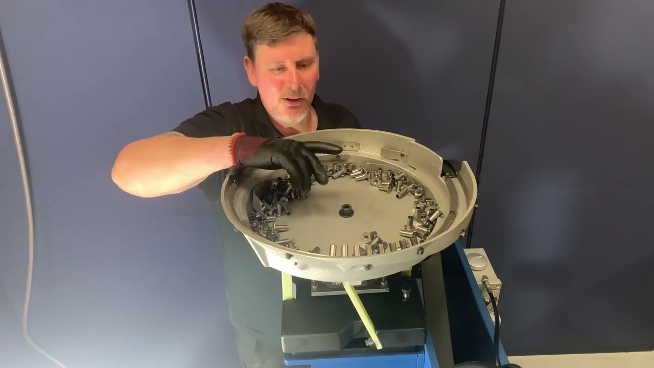 T-Nut Machine Maintenance - Bowl & Track Feed Adjustment