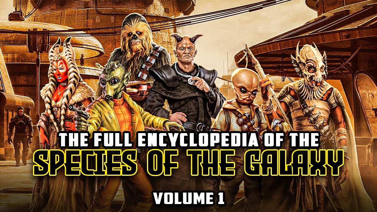 The Galactic Database for Xenoanthropology: Exploring the Species of the SW Universe [Vol. 1]