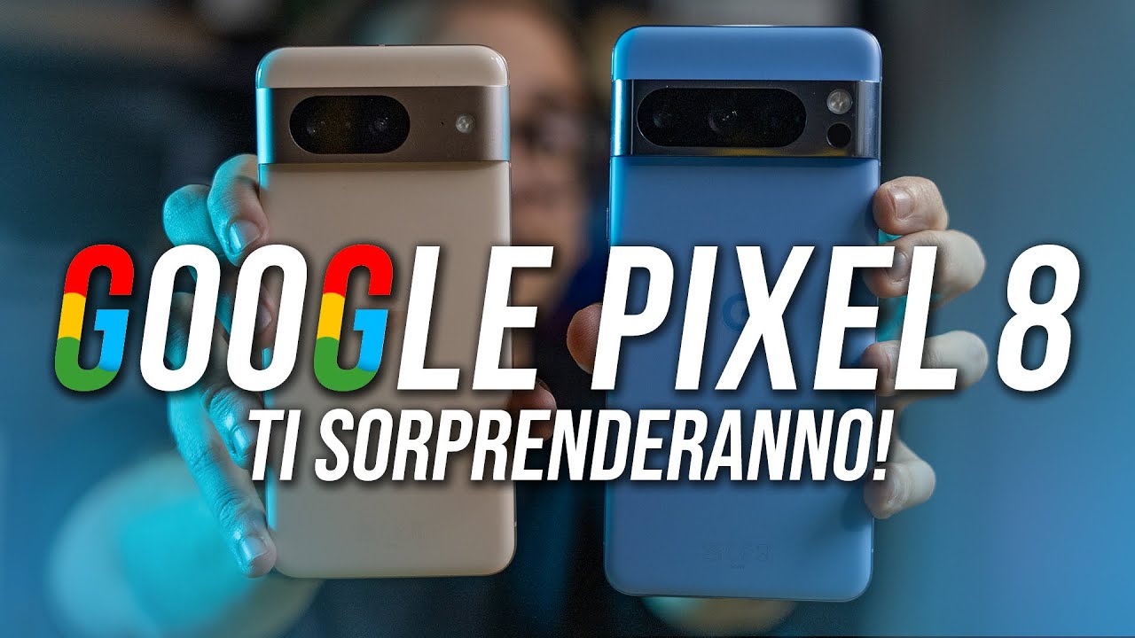 Google PIXEL 8 e 8 PRO: SUPER e DIFFICILI DA BATTERE | Recensione