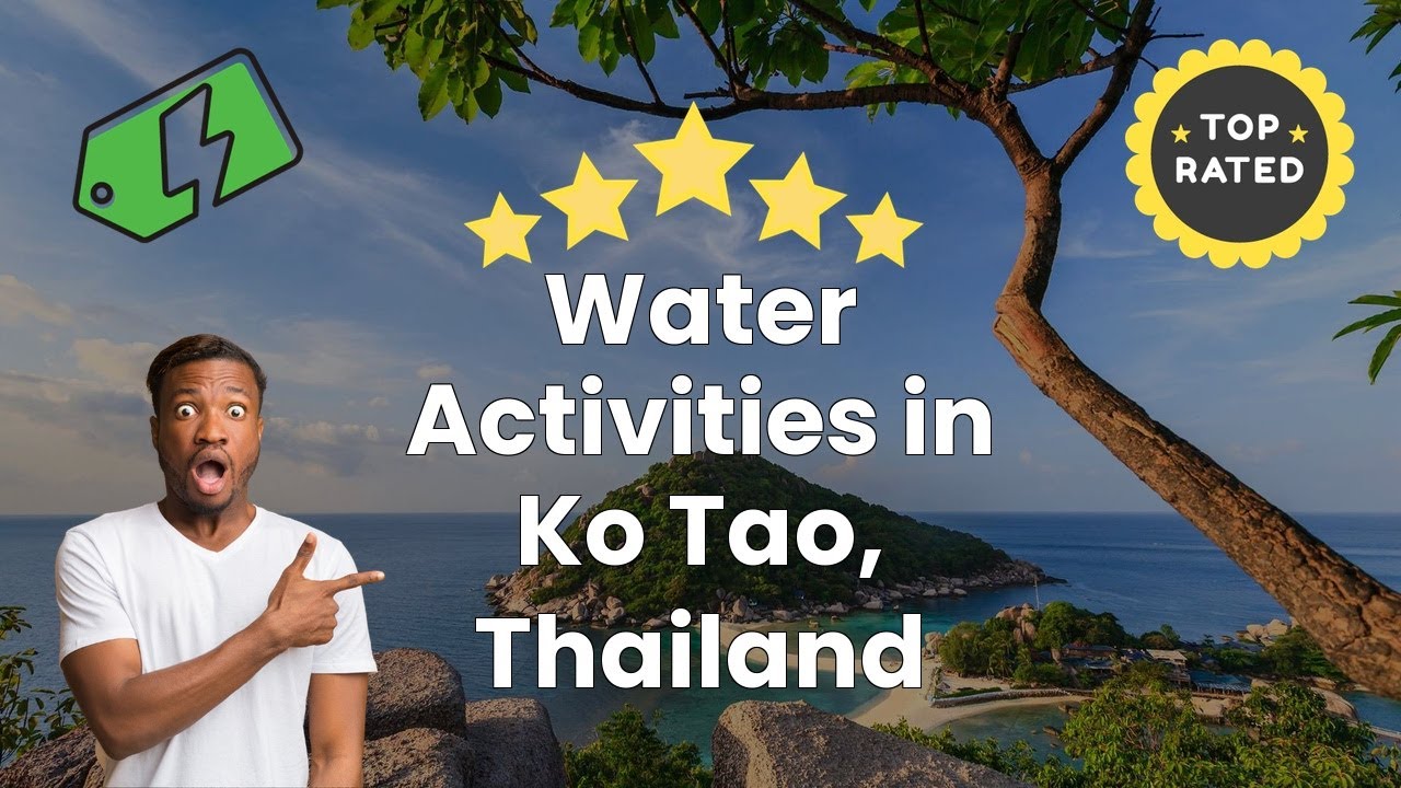 Water Activities in Ko Tao, Thailand