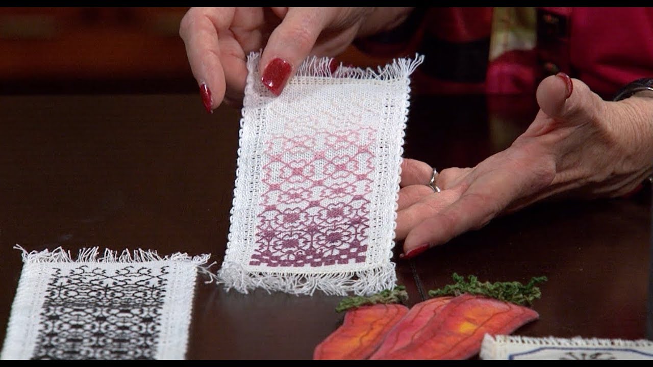 Catherine Jordan and Sheryl Borden discuss Reversible Cross stitch on Creative Living