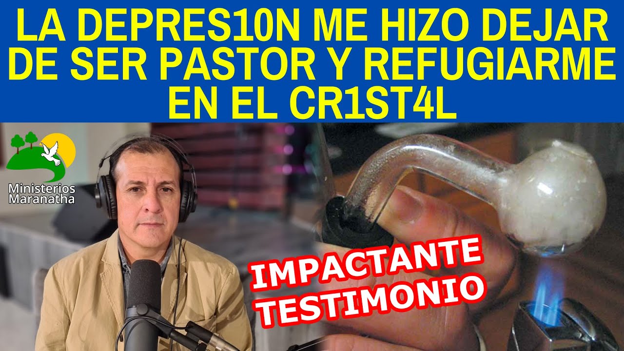 LA DEPRES10N ME HIZO DEJAR DE SER PASTOR Y REFUGIARME EN EL CR1ST4L - Programa Entre Nos #38
