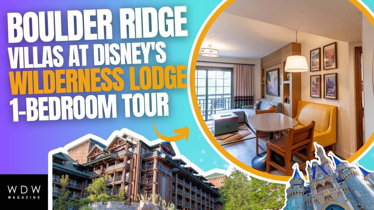 Disney's Wilderness Lodge - Boulder Ridge Villas - 1-Bedroom Tour