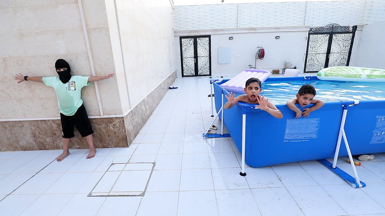 الياس وعبودي يسحبون وجاء الحرامي اخذ عبودي !
