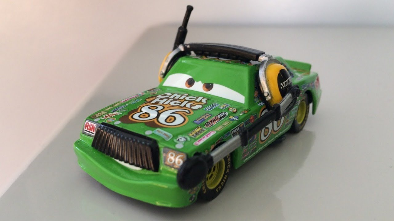 Mattel Disney Cars 3 Chick Hicks With Head Set Die-cast Review
