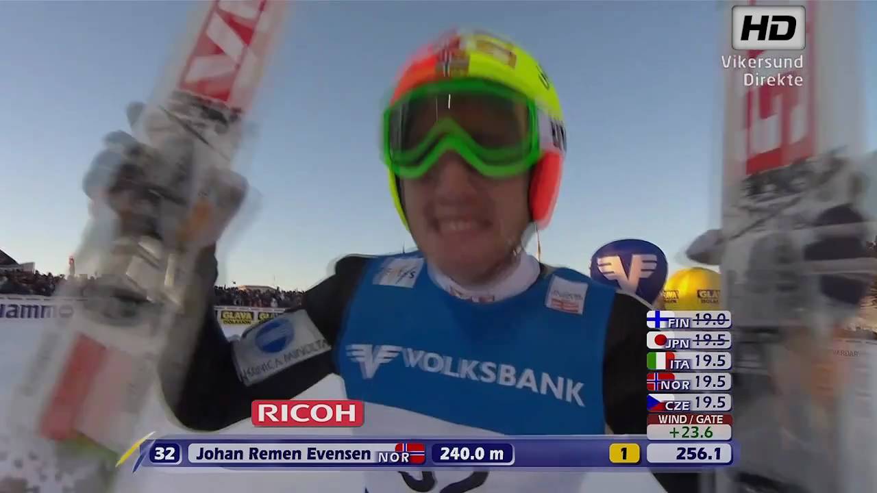 Vikersund 1st-round 2011 - Johan Remen Evensen 240 M