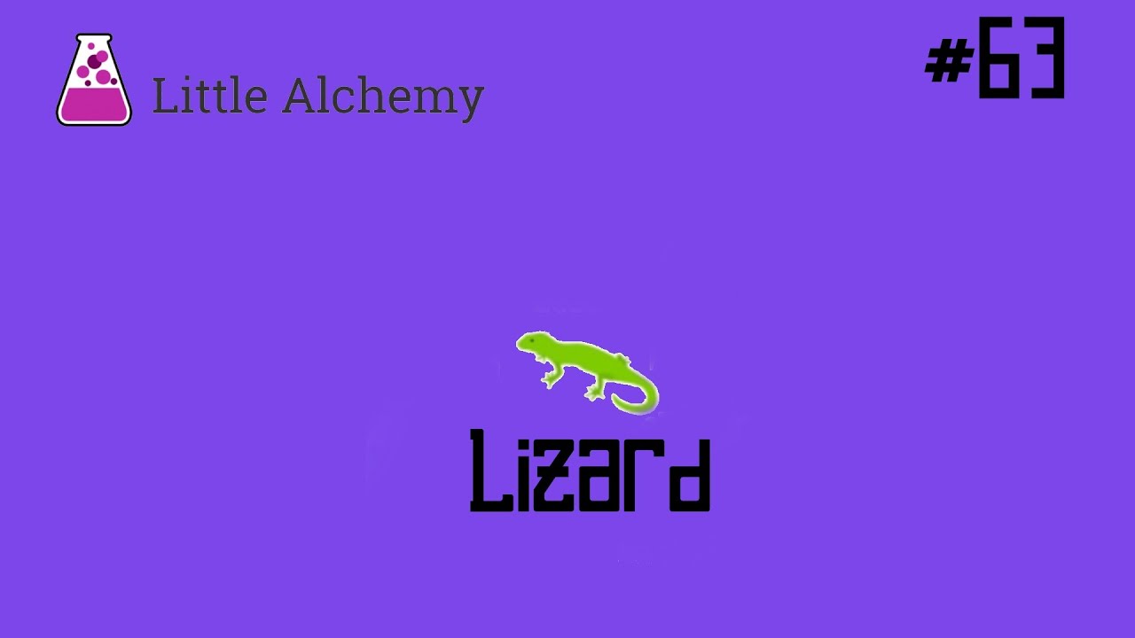 How to make Lizard in Little Alchemy