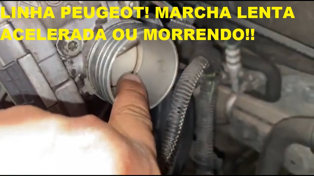 FALSA ENTRADA DE AR CARRO ACELERADO NA MARCHA LENTA OU MORRENDO PEUGEOT 207 206 306 307 CITROEN C3!