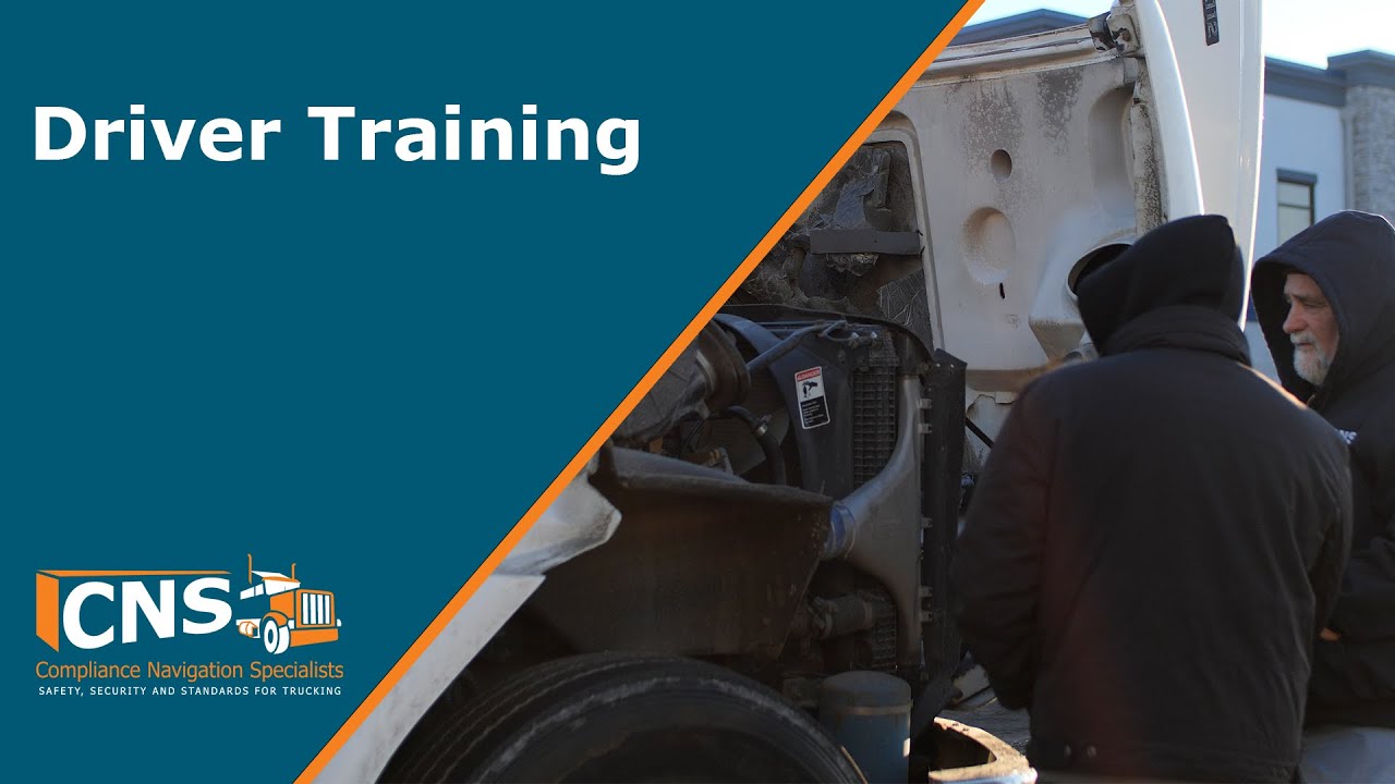 Drivers Must Understand DOT Rules | Driver Training | DOT Driver Services | CNS