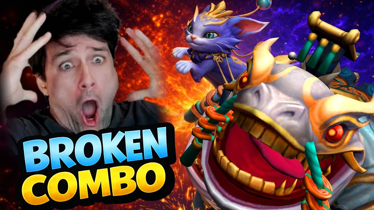 Yuumi + ADC Tahm Kench Is ACTUALLY Broken… | League of Legends