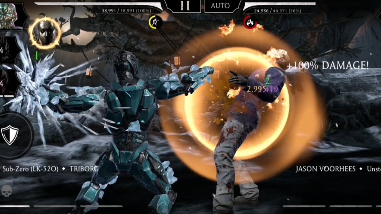 Mortal kombat (mobile) so many revives so much health 