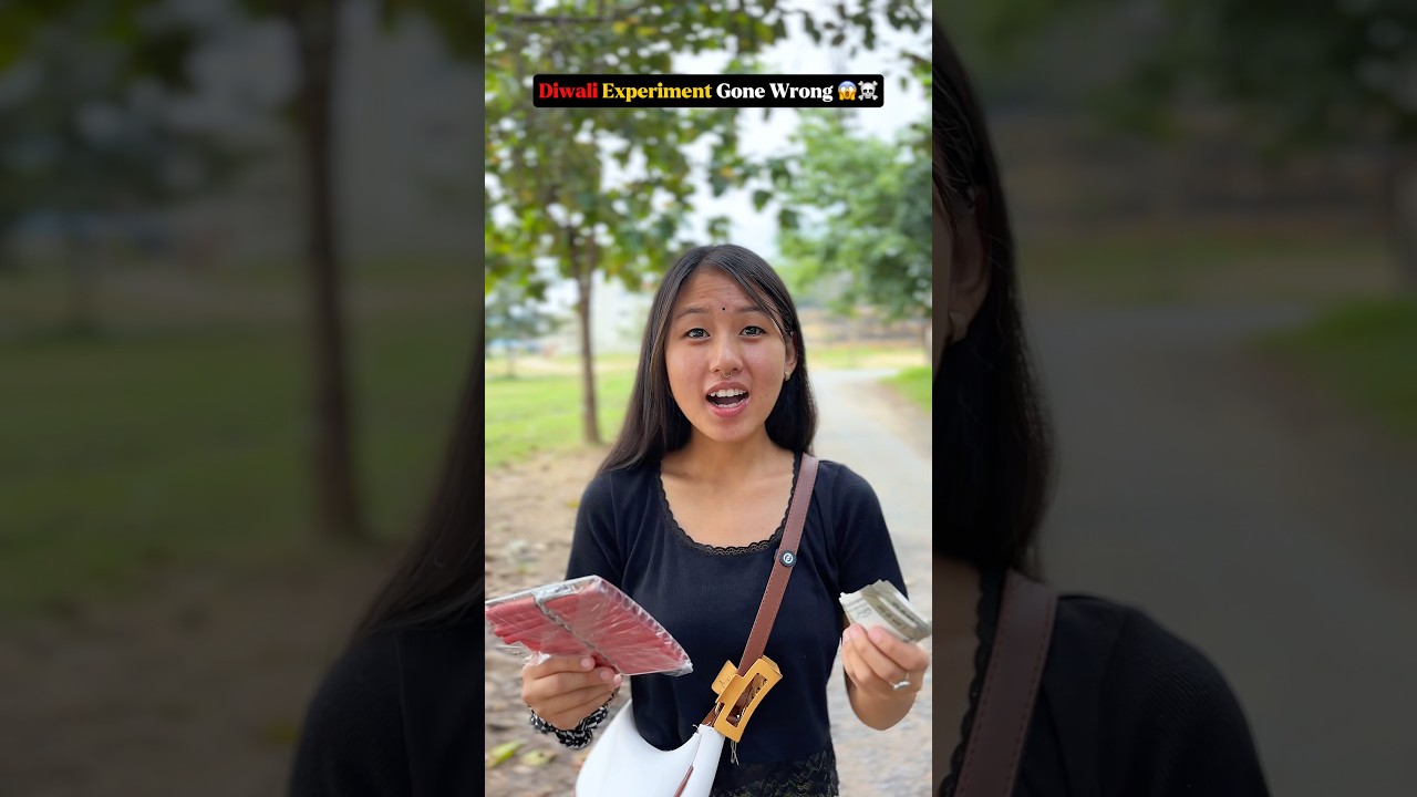 Diwali Experiment Gone Wrong 😱☠️ #shorts #diwali #relatable #comedy