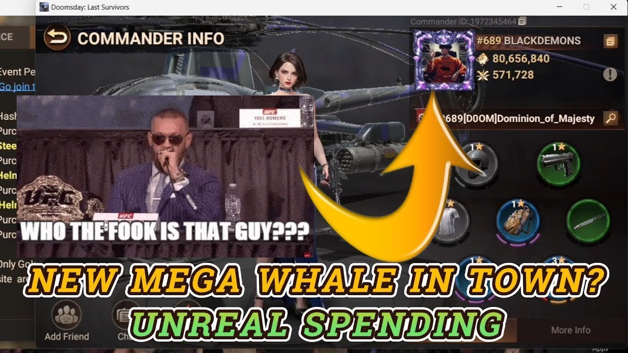 Who TF is this Guy | New Mega Whale - Unreal Spending | Doomsday Last Survivors