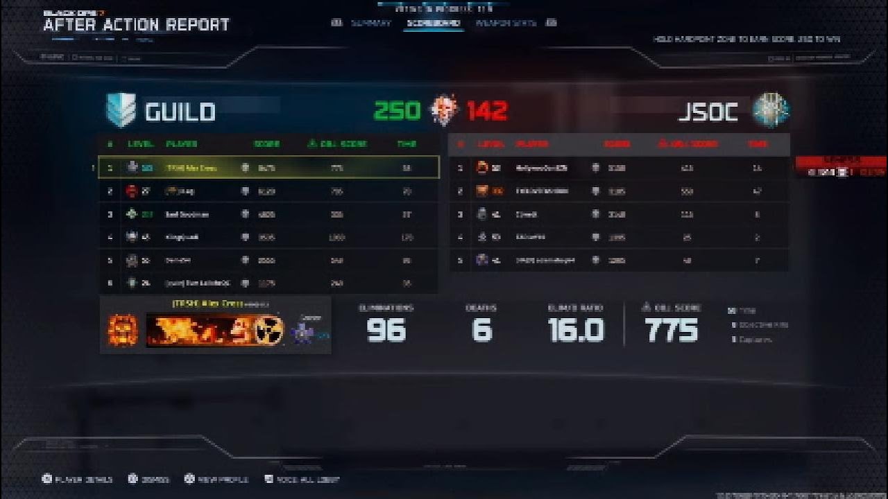 My Best Cod Match