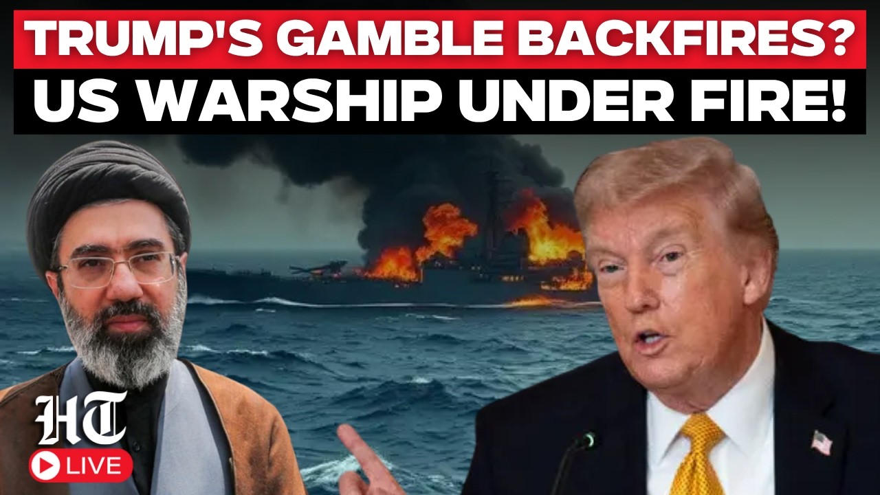 LIVE | Trump's Gamble Backfires? | Iran Launches Retaliatory Attack | US Warship | Mojtaba