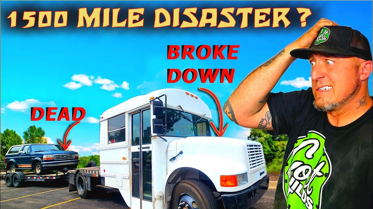 Will This 30 Year Old Short Bus Survive A Cross Country Trip!?!