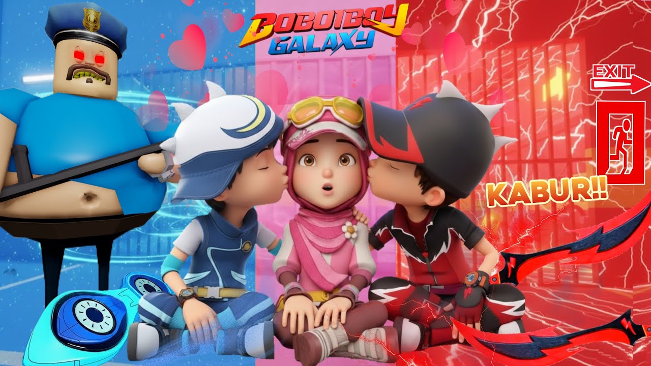 BOBOIBOY HALILINTAR & BOBOIBOY TAUFAN PACARAN SAMA YAYA MASUK PENJARA?!
