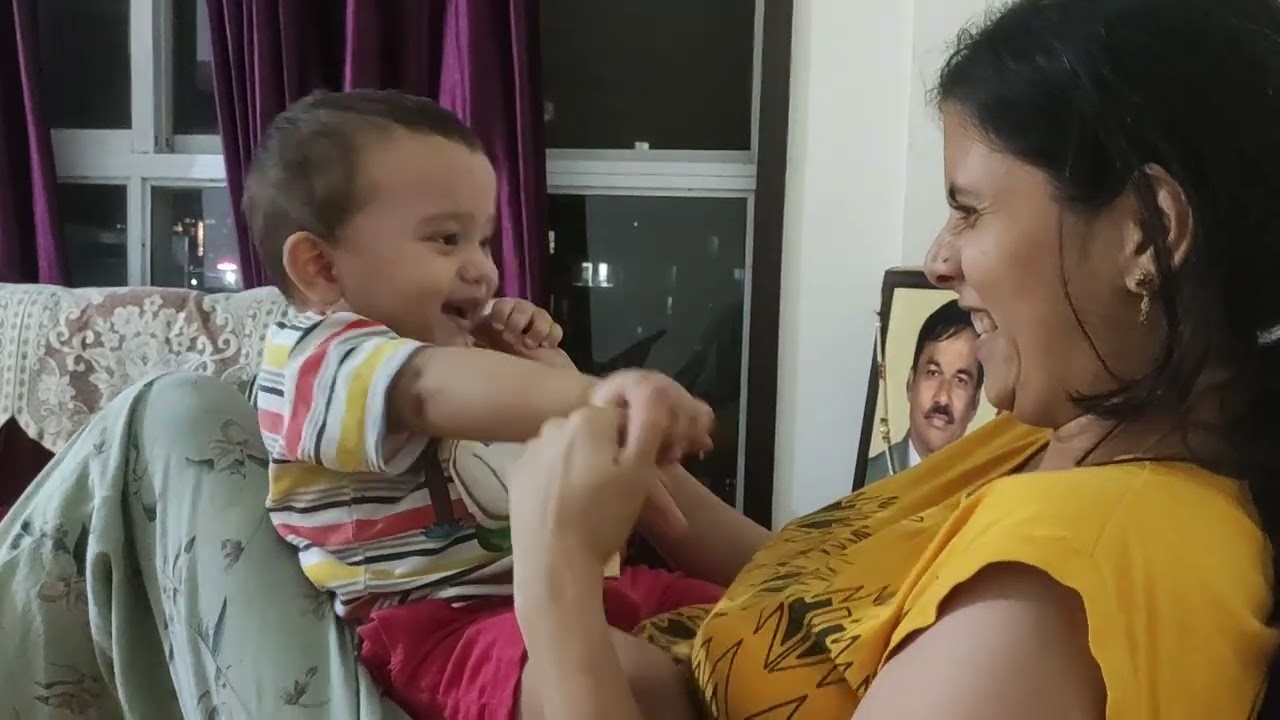 Mumma Tickling Little Rishu#baby #cutebaby #cute #cutebabyshorts #cutebabyfunny