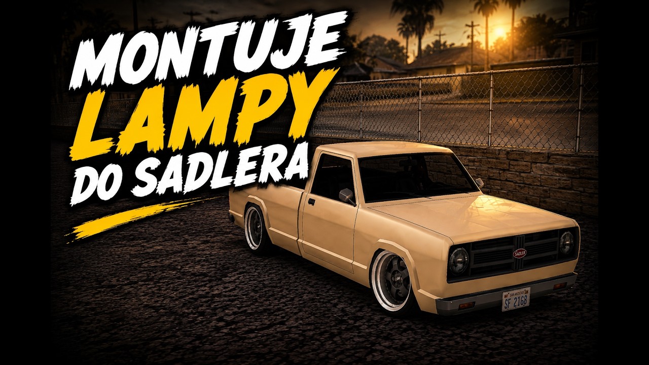 MONTUJĘ NOWE LAMPY DO SADLERA! 💡 | MTA 4Life