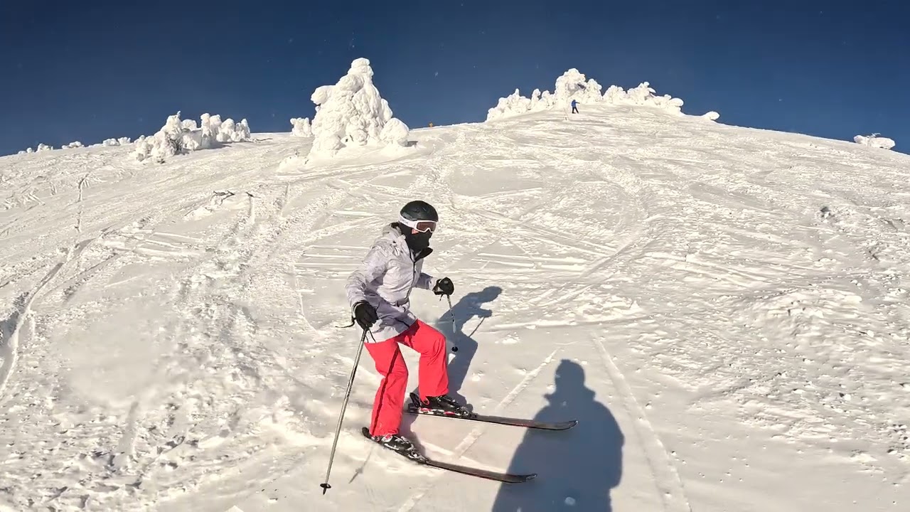 Sun peaks 2023 Powder day Crystal Chair Blue Line Quick Shot GoPro11