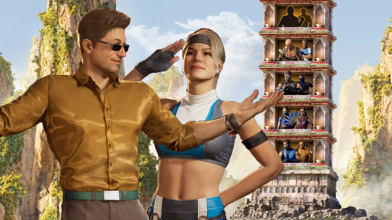 Klassic Tower Джонни Кейдж и Камео Соня Блейд Mortal Kombat 1 - Без комментариев