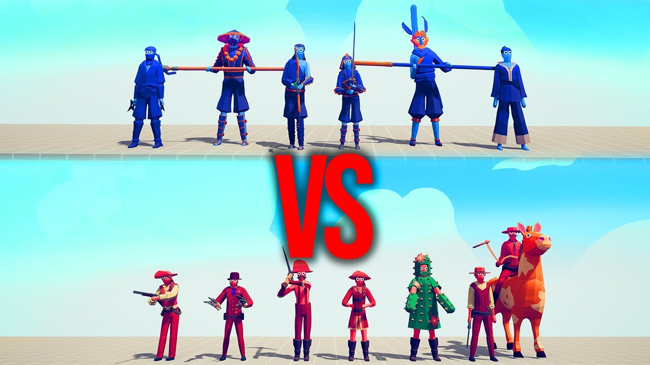 DYNASTY TEAM vs WILD WEST TEAM Part 1 #106 | TABS - Totally Accurate Battle Simulator