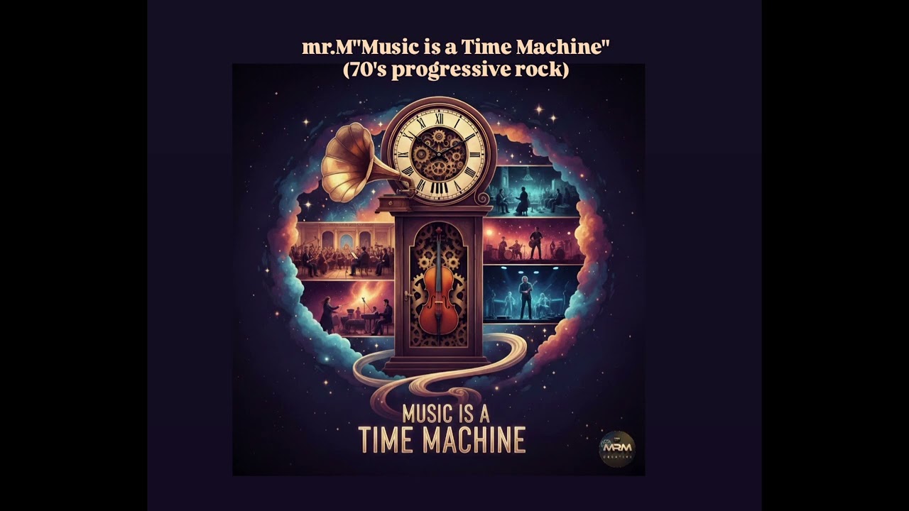 mr.M-Music is a Time Machine (70's progressive rock)[AI]®️