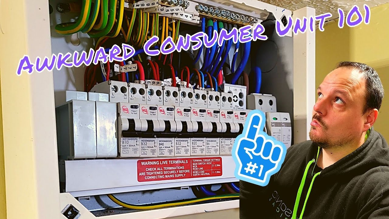 Real Sparky Life|| Nightmare Consumer Unit Installation || New Tools || Electric Wiring
