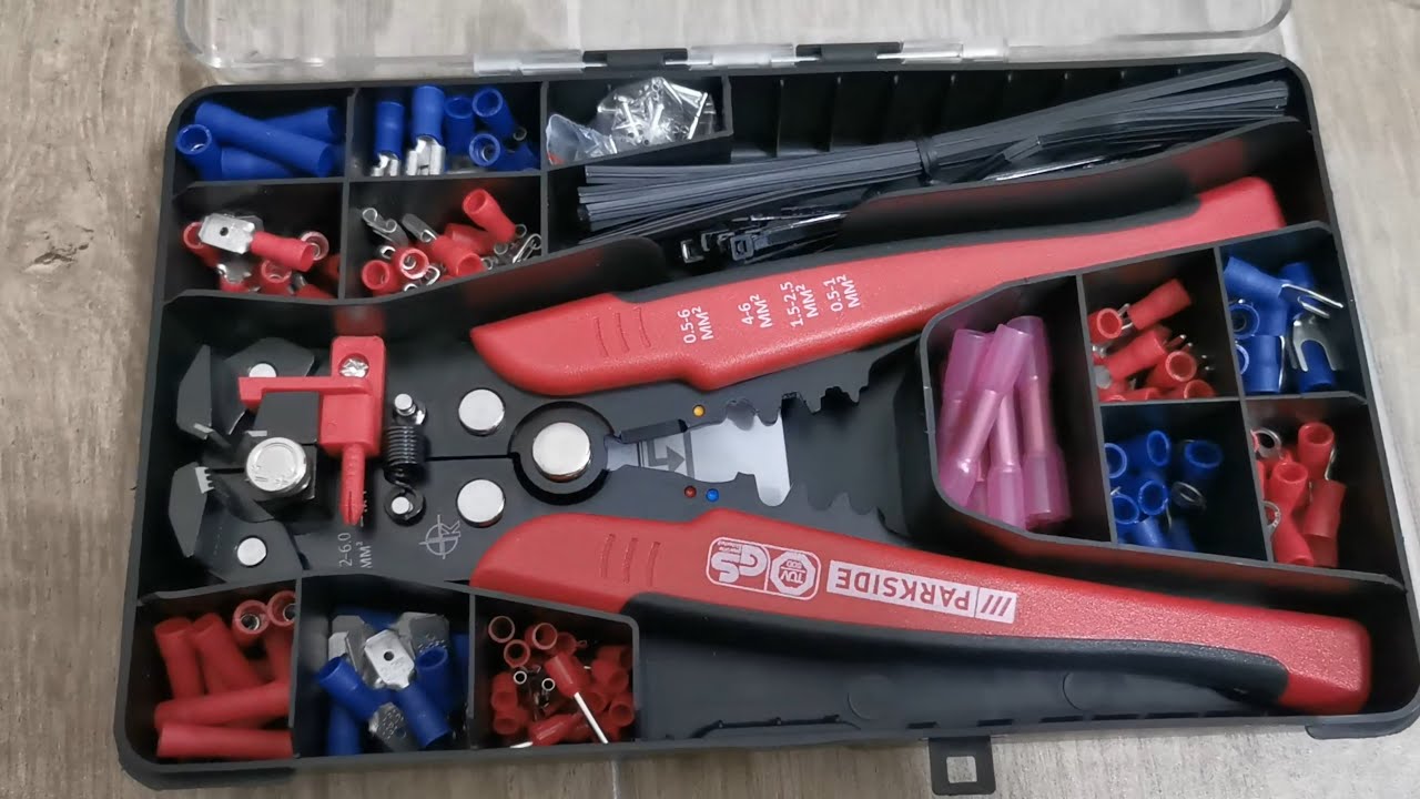 PARKSIDE PCZS 231 A2 Crimping Plier Set (from Lidl or Kaufland) - review and test