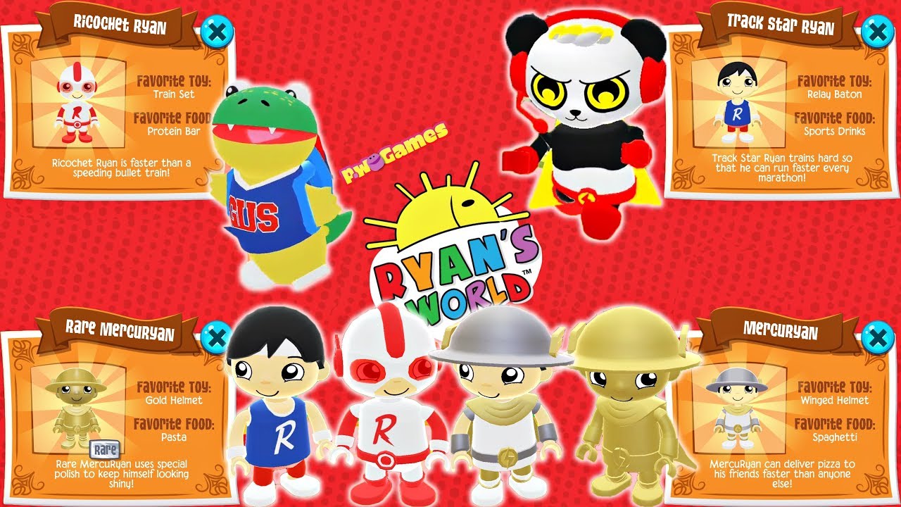 Tag with Ryan - NEW UPDATE 1.6 Track Star with 4 NEW RYAN Characters